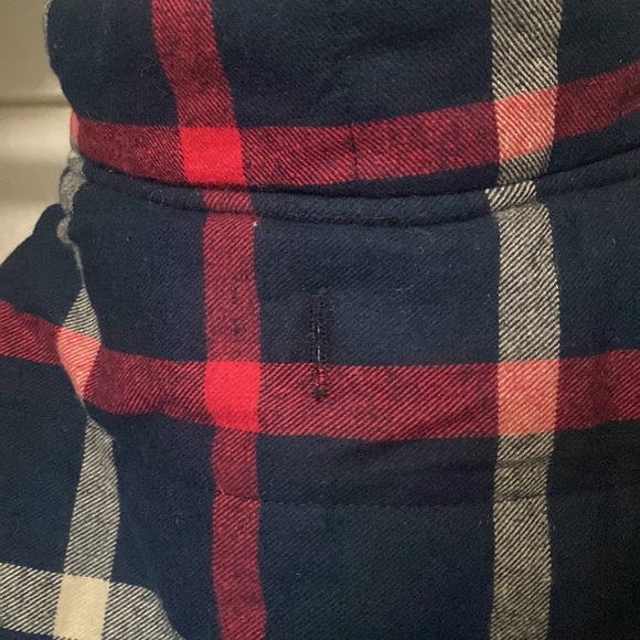 Pet Life Allegiance Insulated Plaid Dog Jacket w/ Interior Sherpa - Picture 6 of 17